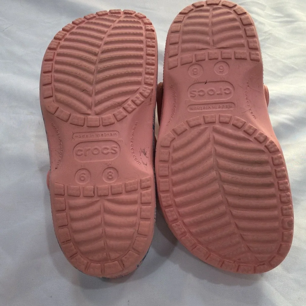 Crocs Unisex Classic Tropical Palms Beach Summer Vacation‎ US Men 6 Women 8